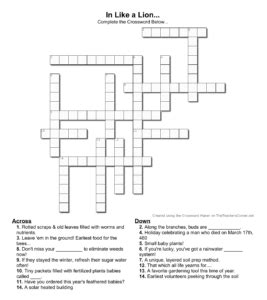 like a lion crossword|bellowed like a lion.